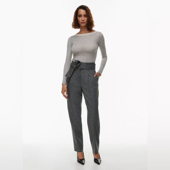 Aritzia Wilfred Gia Wool/Cashmere Blend Pant Size 4 - Picture 1 of 11